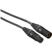 AmeriQuad 3 Pin XLR Male to 3 Pin XLR Female Lo Z Microphone Cable   100