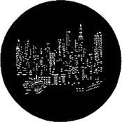 Standard Steel Gobo #7287   NYC Skyline   Size B 86mm
