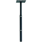 CMA100  8  Ceiling Plate with Adjustable 1.5   NPT Column (Black)