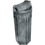 FH 10HO Red Hot Water Filter Housing