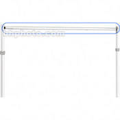 2 CB 2 Section Crossbar 42080