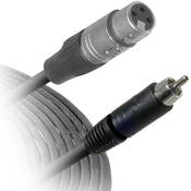 EXF Series 3 Pin XLR Female to RCA Male Cable   10
