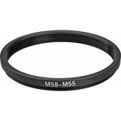 58mm 55mm Step Down Ring (Lens to Filter)
