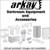 30  Side Splash Left for Standard and Premium Stainless Steel Darkroom Sinks