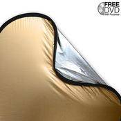 Illuminator Collapsible Reflector   42  Square   Sunlight Silver