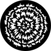Standard Steel Gobo #7582   Tye Dye   Size M 66mm