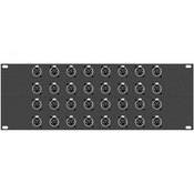 32X45 Patchbay, Thirty Two RJ 45 Connectors, Rackmountable (2RU)