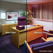 3x3  Cyan   CC40C   Color Compensating Polyester Filter