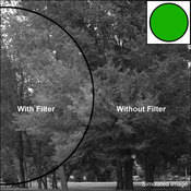 105mm Green #56 Filter