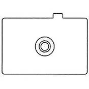 Ec A Focusing Screen for EOS 1, 1N, 1N RS, 1V, 1V HS, EOS 3, D2000 & 1D Series Cameras   Matte with Microprism