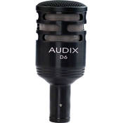 D6   Dynamic Cardioid Kick Drum Microphone (Black)