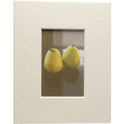 Mat   Fits Gallery and Presentation Frames, 8x10  with 4x6  Opening,  Centered