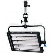 De Lux 4 Tube Non Dimmable Fluorescent Fixture   Hanging, Pole Operated
