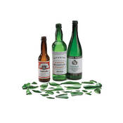 Breakaway Beer Bottle, Amber   1 2 Dozen