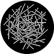 Standard Steel Gobo #7421   Wrectlinear   Size B 86mm