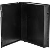 Archival Safe T Binder without Rings   Black