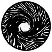 Standard Steel Gobo #7277   Twister