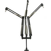 Triple Deluxe Microphone Arm and Riser System (Black)