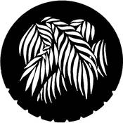 Standard Steel Gobo #7730   Palm   Size E 37.5mm