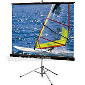 Diplomat Portable Tripod Projection Screen   42.5 x 56.5    72  Diagonal   Video Format ((4:3 Aspect)   Matte White