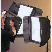 Barndoors for Long Side of Large Strip Softbox   Set of 2   84