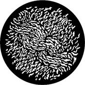 Standard Steel Gobo #7419   Twist   Size E 37.5mm