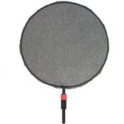 Dot   6    Black Double Scrim