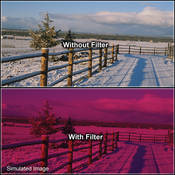 4 x 4  3 Cranberry Solid Color Filter