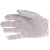 Lintless Cotton White Gloves (12 Pair)