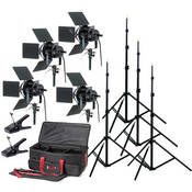 K76 4 Light 4,000 Watt Professional Studio Kit (120V)