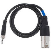 CL 500 Balanced Cable for Use with Sennheiser EK500 Receiver 1 8  Male Mini Jack to XLR Male Connector
