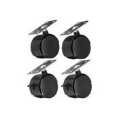 RKW Caster Kit   2 Locking