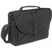 J 803 Digital Satchel   for Laptop Computer and Digital Camera Outfit with Accessories (Black)