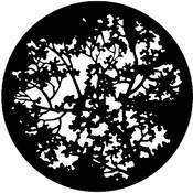 Standard Steel Gobo #7774   Blossoms   Size A 100mm