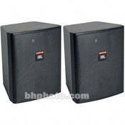 Control 25 Two Way Indoor Outdoor Monitor with 5.25  Woofer in Black Enclosure   (Pair)