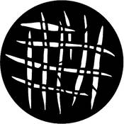 Standard Steel Gobo #7753   Lashes   Size E 37.5mm