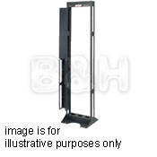 Relay Floor Mount Rack, Model RFM 42 (Black Powder Coat)