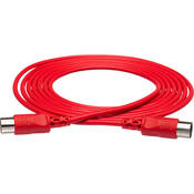 Midi to Midi (STD) Cable   5 ft   Red