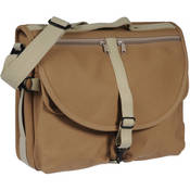 F 802 Reporter s Satchel Shoulder Bag (Sand)