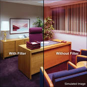 3x3  Cyan   CC25C   Color Compensating Polyester Filter