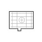 Intenscreen for Leica R4, R5, R6 & R7 Cameras   Matte with Grid