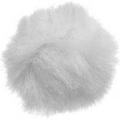 Universal Furry Lavalier Windjammer (Single)   White