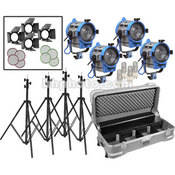 Fresnel 4 Light Kit
