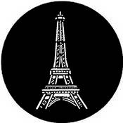 Standard Steel Gobo #7305   Eiffel Tower