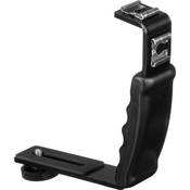 Right Angle Bracket with Vertical and Horizontal Flash Shoe