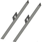 Support Rails for Ceiling Mount Dome