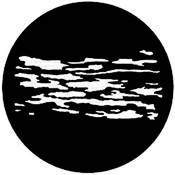 Standard Steel Gobo #7170   Cloud 12   Size A 100mm