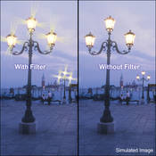 3 x 4  Hollywood Star Effect Glass Filter
