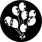 Standard Steel Gobo #7303   Balloons   Size M 66mm