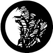 Standard Steel Gobo #7127   Palm Leaf